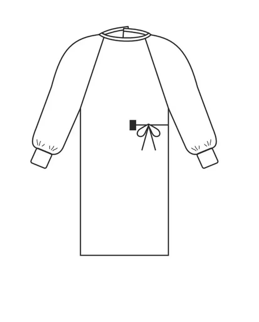 OP-Kittel HALYARD EVOLUTION 4 standard Raglanärmel (L x-lang)