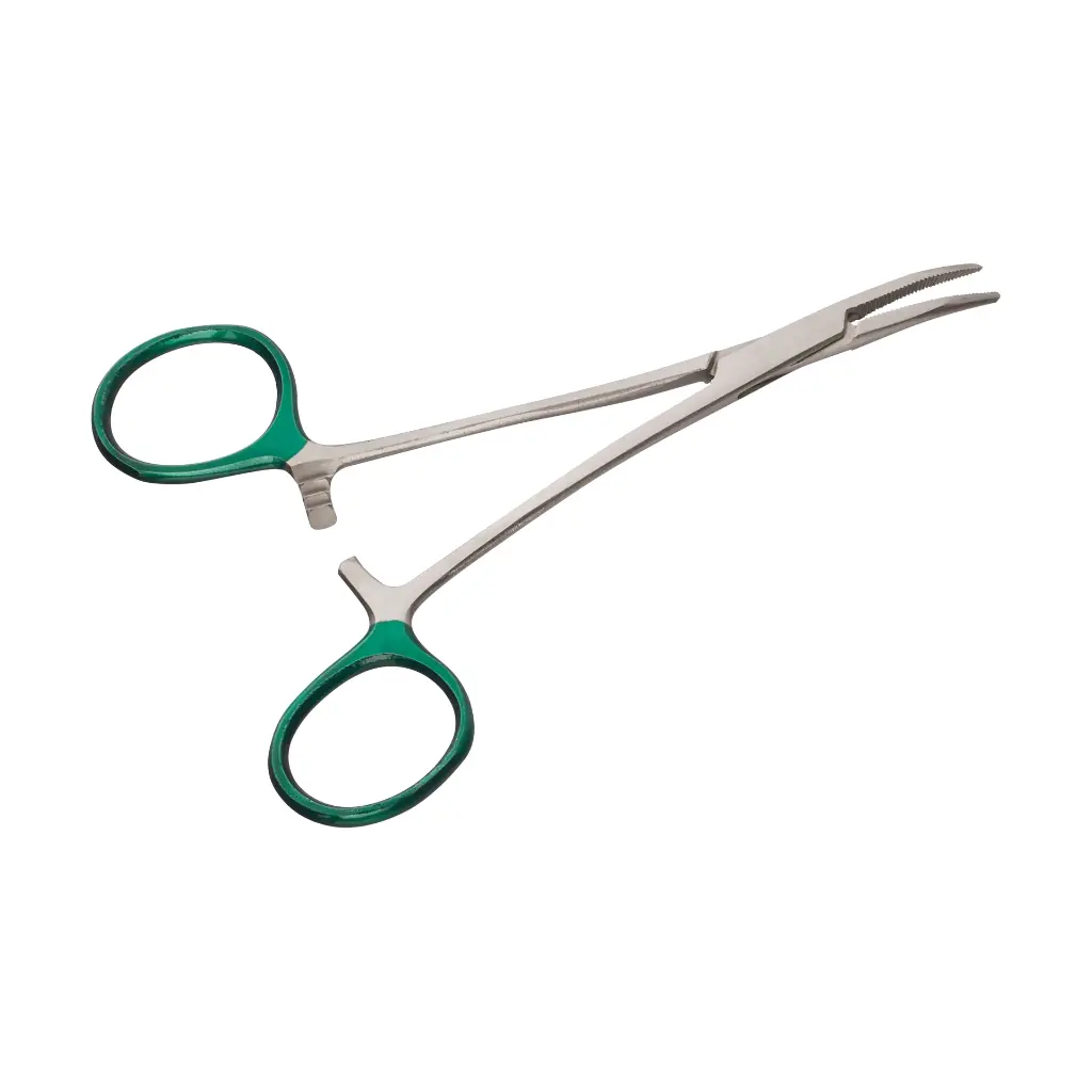 Arterienklemme Mosquito gebogen 12cm