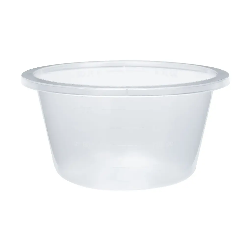 Rundschale graduiert transparent 1000ml steril