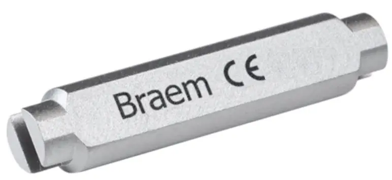 [10116] Zubehör reusable Phaco-Schlüssel, Metall für gebogene Tips