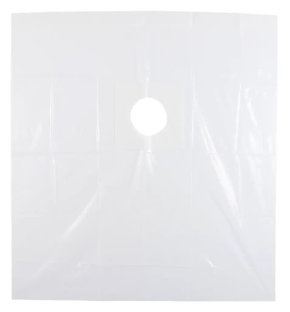 Lochtuch transparent