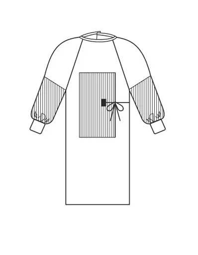 [396009143] OP-Kittel HALYARD EVOLUTION 4 gewebeverstärkt Raglanärmel (XL x-lang)