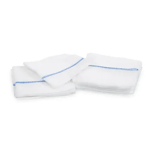 [232501142] Gazekompresse BeeSana 17-fädig doppelt steril mit RX (16-Fach, 10x20cm) Pack à 10 Stk.