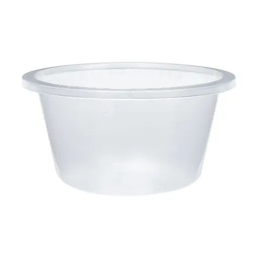 [413000502] Rundschale graduiert transparent (120ml) steril