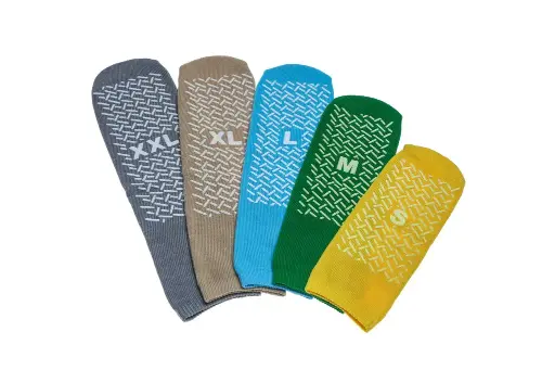 [243007504] Antirutsch-Socken doppelseitige Noppen (XL (beige))