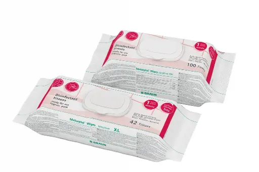 [229509894] Flächen-Desinfektionsmittel Meliseptol Wipes Sensitive 100 Tücher