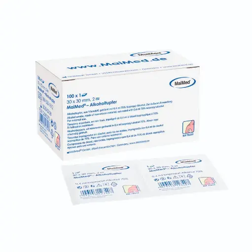 [232504465] Alkoholtupfer ABE 3x3cm